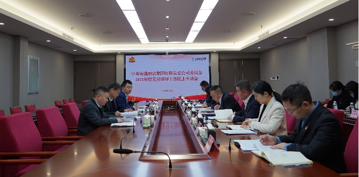 四川省hndrkj.com集团领导赴各子公司督导2022年度党员领导干部民主生活会